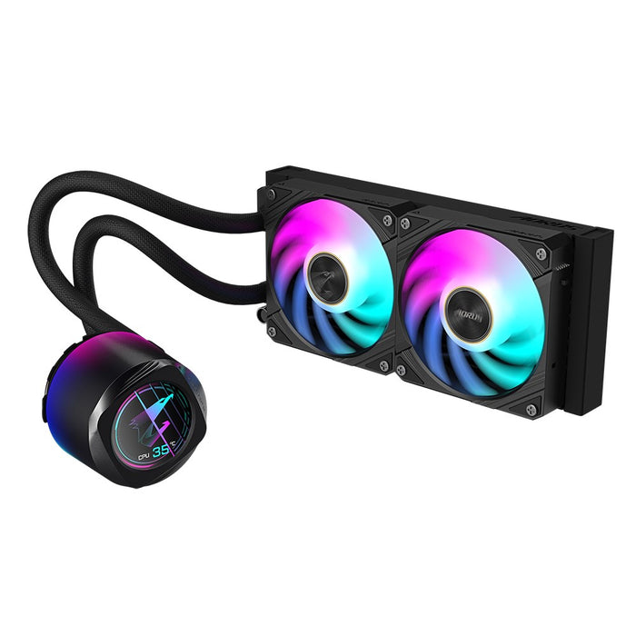 Processor cooler Gigabyte AORUS WATERFORCE X II 240 Black
