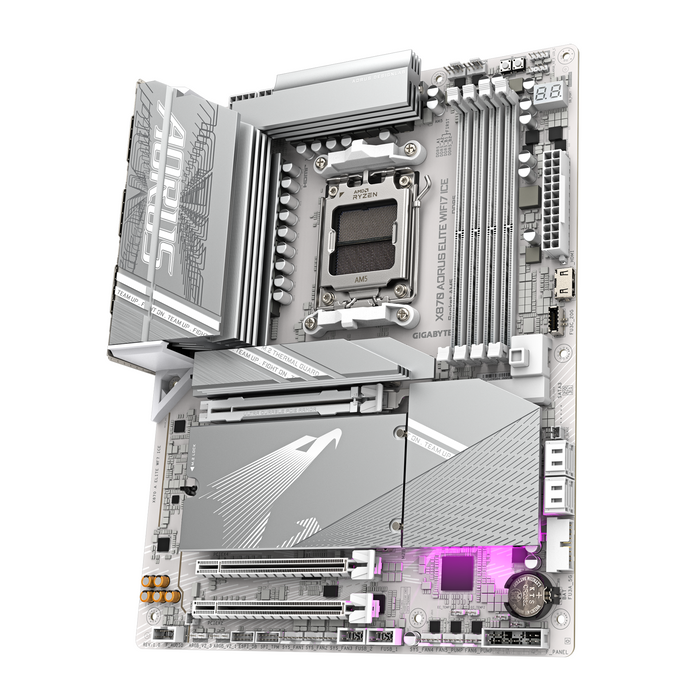 Motherboard GIGABYTE X870 AORUS ELITE ICE WIFI 7, Socket AM5