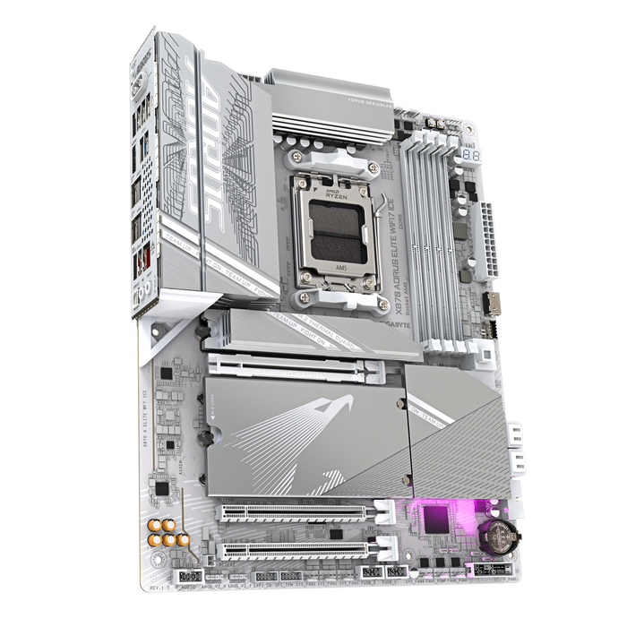 Motherboard GIGABYTE X870 AORUS ELITE ICE WIFI 7, Socket AM5