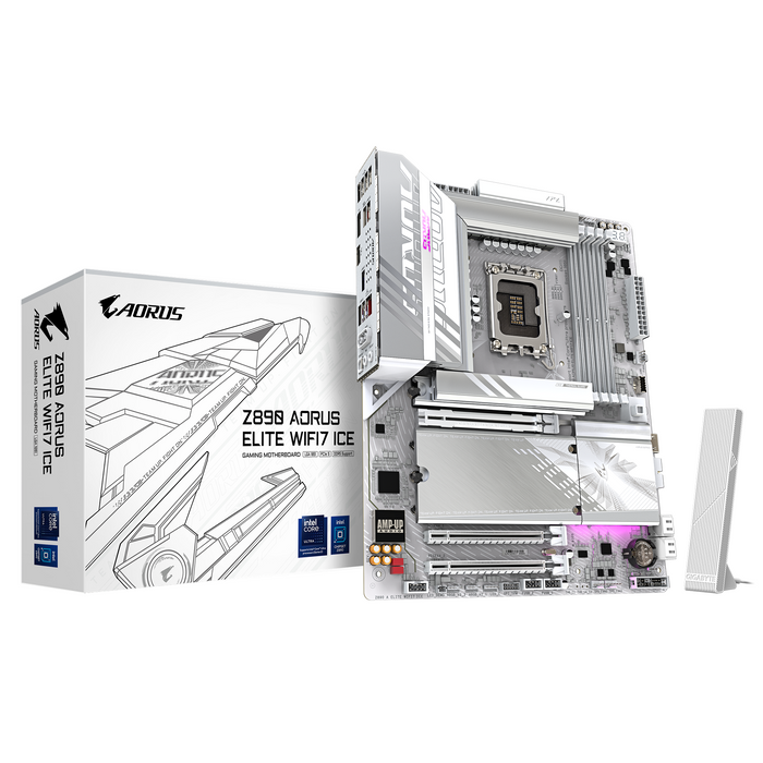Motherboard GIGABYTE Z890 AORUS ELITE WIFI 7 ICE, LGA 1851