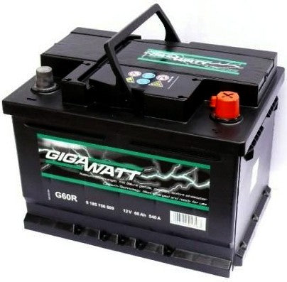 GIGAWATT 60AH 540A R+