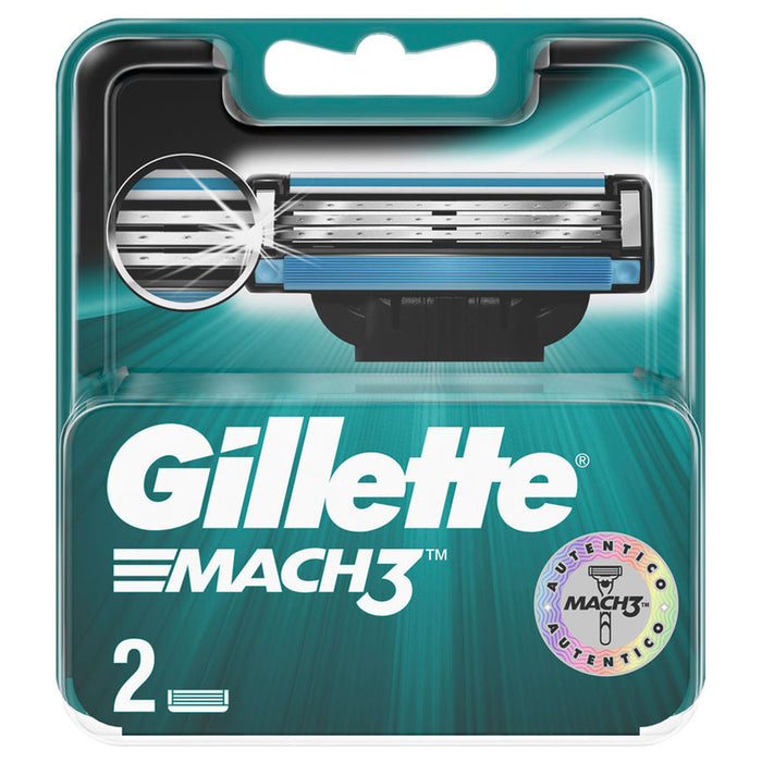 GILLETTE MACH3 razor blades 2 items
