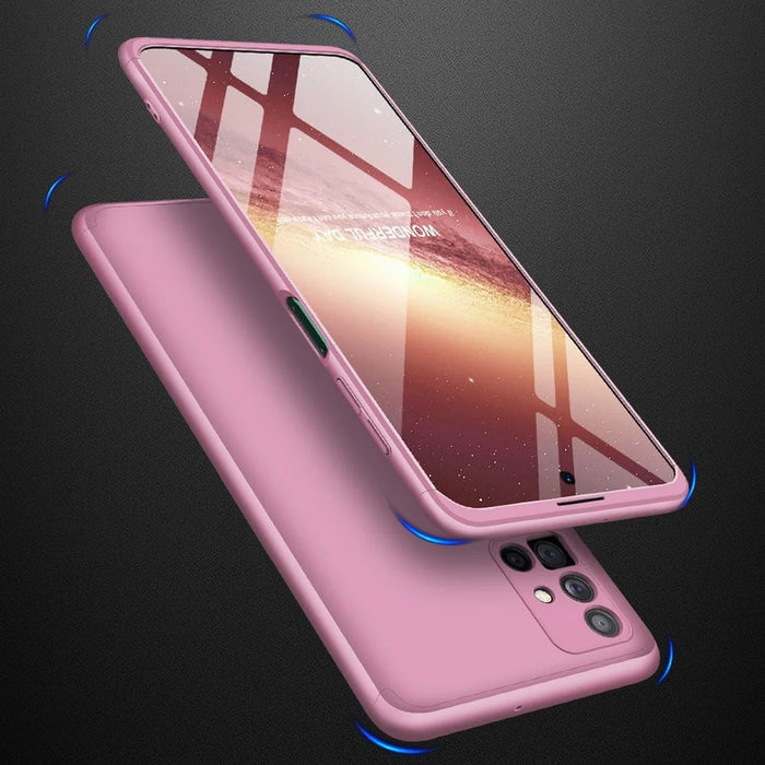 GKK 360 Protection Case Front and Back Case Full Body Cover Samsung Galaxy M51 pink - Cell phone cases