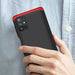 GKK 360 Protection Case Front and Back Case Full Body Cover Samsung Galaxy M51 black-red - Cell phone cases