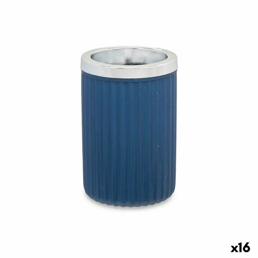 Glass Berilo Blue Plastic 7,5 x 11,5 x 7,5 cm (16 Units) - Баня<<<Дом Градина<<<BigBuy&&&Аксесоари и