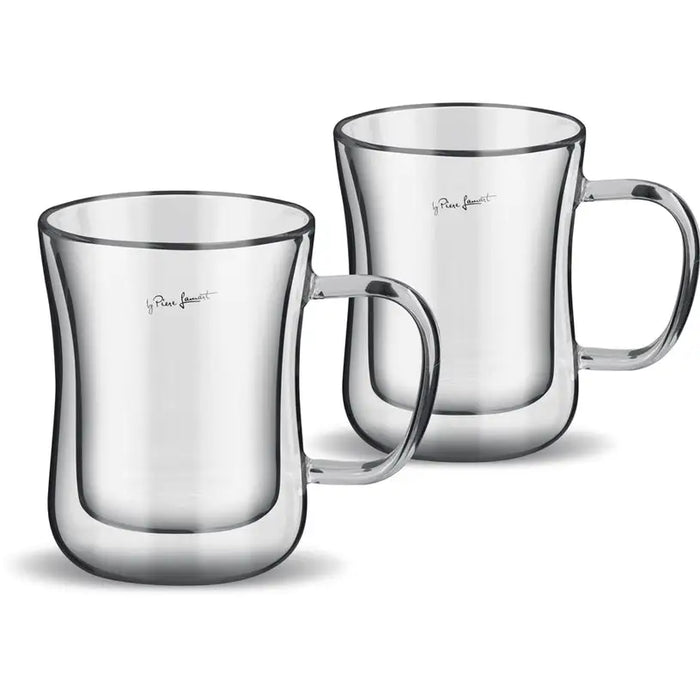 GLASS FOR HOT DRINKS 400 ML 2PCS LT9033 LAMART - Сервизи чаши и чинии<<<Домашни потреби<<<Кухня<<<Praktiker