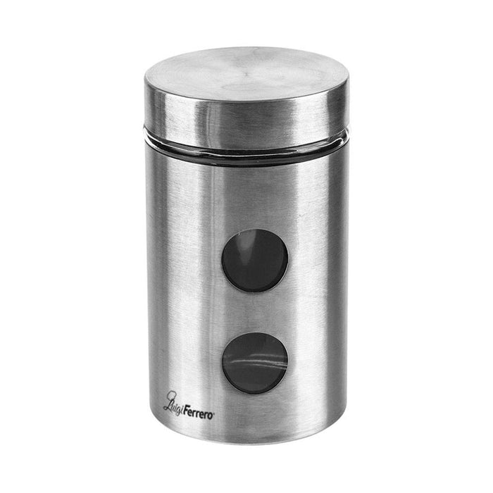 GLASS JAR 1.05 ML STAINLESS STEEL LUIGI FERRERO - Буркани и продукти за консервиране<<<Домашни
