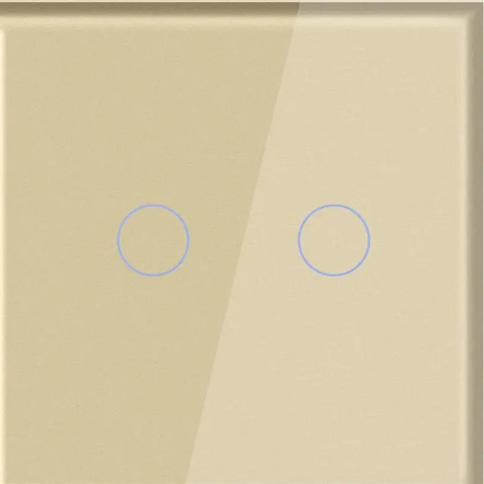 GLASS PANEL FOR DOUBLE KEY LUXON GOLD - Ключове и контакти<<<Електроматериали<<<Строителни материали<<<Praktiker