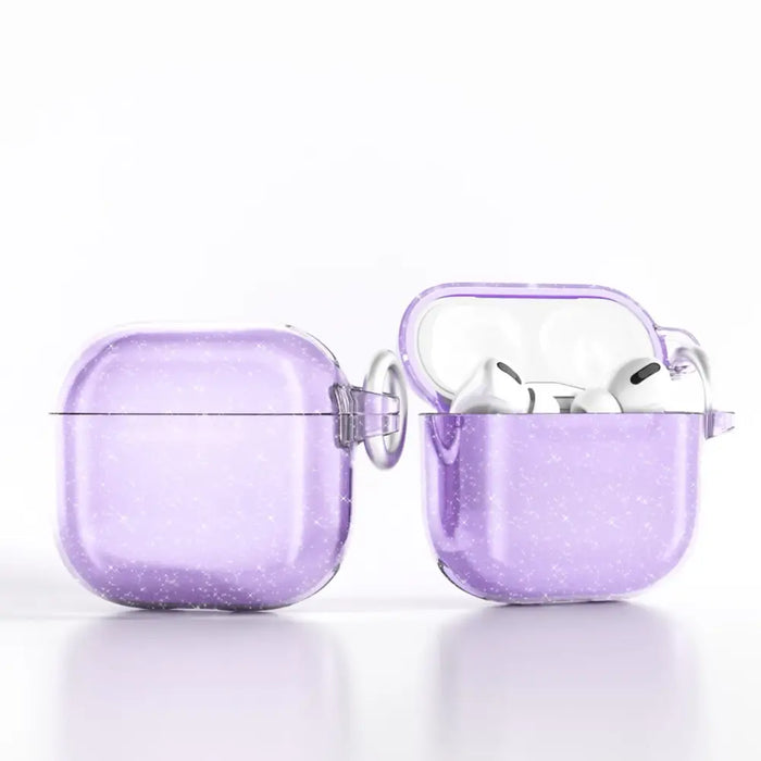 Glitter Case for AirPods 4 - Purple - Cell phone cases and covers<<<HurtelXML