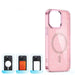 Glitter Case MagSafe for iPhone 16 Pro Max - pink with glitter - Cell phone cases and covers<<<HurtelXML