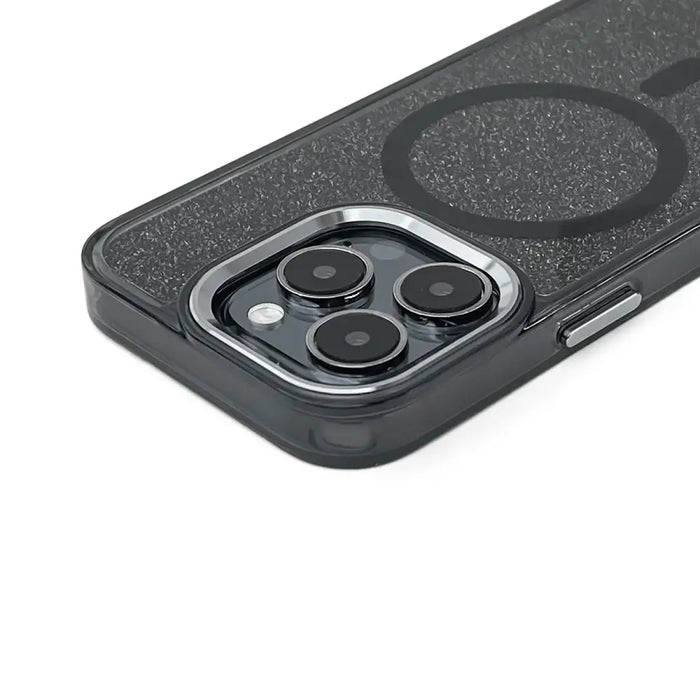 Glitter Case with MagSafe for Samsung Galaxy A16 5G - Black - Cell phone cases and covers<<<HurtelXML