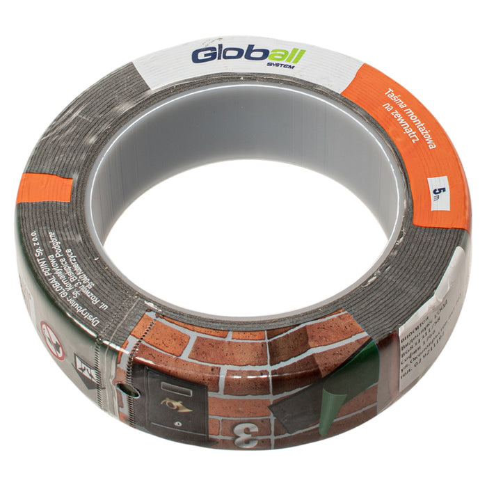 DOUBLE ADHESIVE MOUNTING TAPE EXTERIOR 5 MX 30 MM GLOBALL
