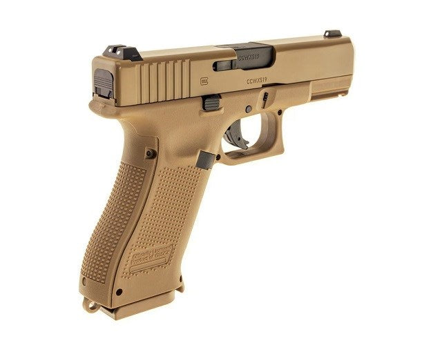 Glock 19X 4,5 mm coyote BB CO2 shot air pistol.