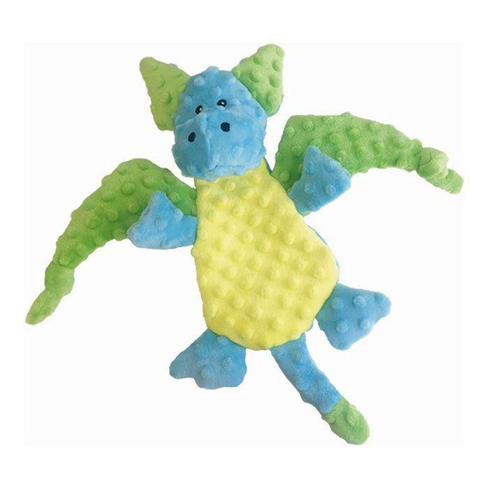 Soft toy for dogs Gloria Smaug Blue Polyester polypropylene Dragon