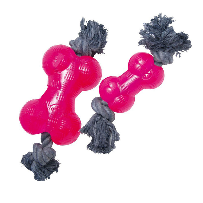 Dog chewing toy Gloria Pink S Bone