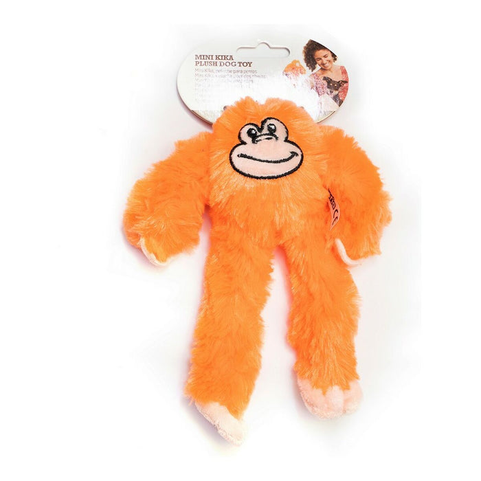 Soft toy for dogs Gloria Kika Orange Polyester polypropylene Monkey