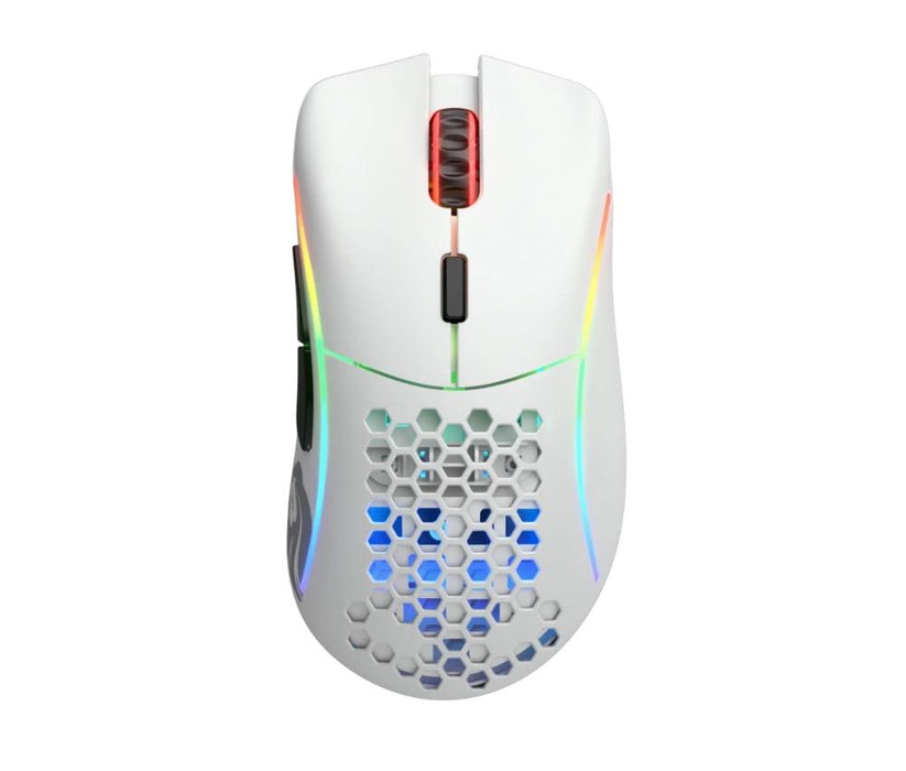 Glorious Model D Wireless Gaming Mouse (Matte White) - Геймърски мишки<<<Геймърска периферия<<<ValiAPI&&&Gaming
