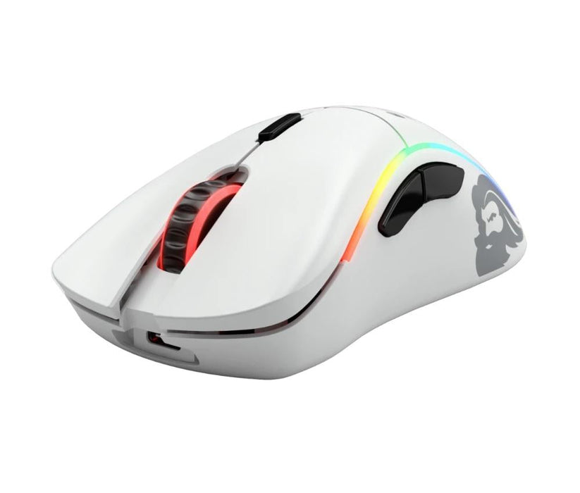 Glorious Model D Wireless Gaming Mouse (Matte White) - Геймърски мишки<<<Геймърска периферия<<<ValiAPI&&&Gaming