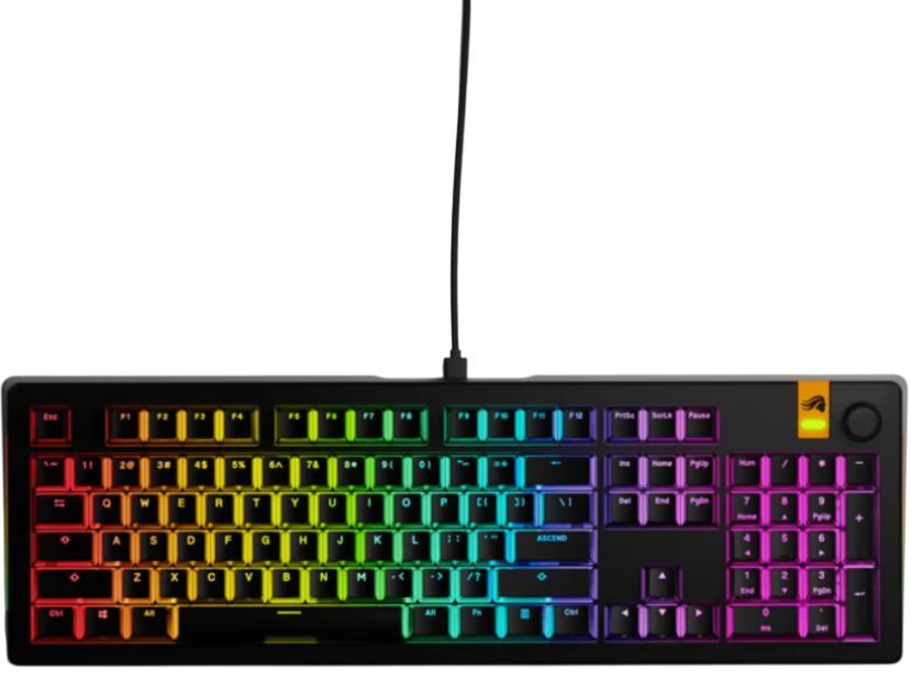 Gaming Mechanical Keyboard Glorious GMMK 3 HE 100% Black - Fox HE Switches
