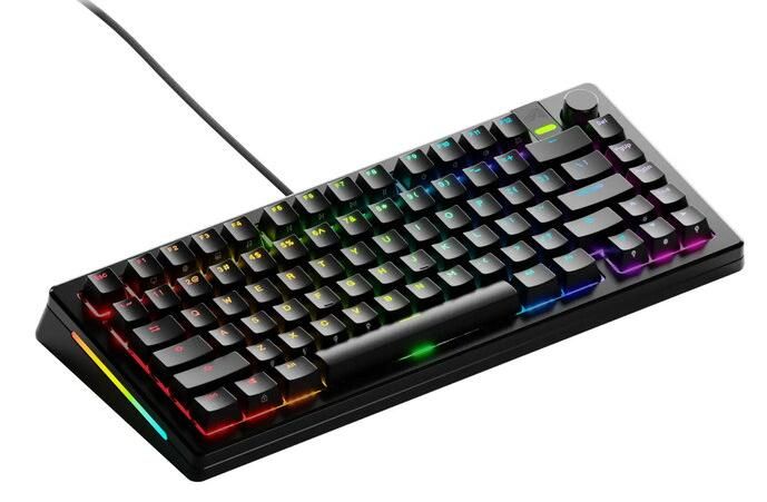 Glorious GMMK 3 Pro 75% Black Gaming Mechanical Keyboard - Fox Linear Switches