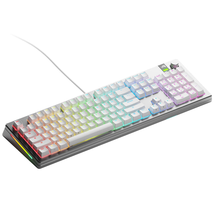 Glorious GMMK 3 Pro 100% Silver Gaming Mechanical Keyboard - Fox Linear Switches