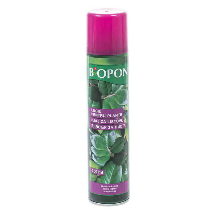 GLOSS FOR SHINE OF LEAVES 0.25L BIOPON - Торове<<<Торове почви и тревни