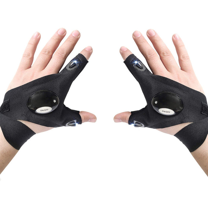 GLOVELITE GLOVES WITH LED LIGHT - Други ръчни инструменти<<<Ръчни инструменти<<<Инструменти и железария<<<Praktiker