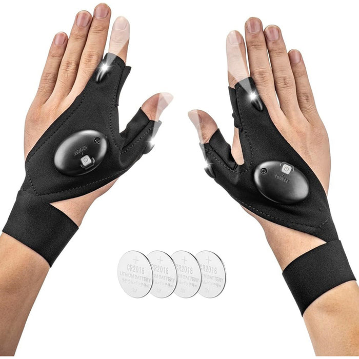 GLOVELITE GLOVES WITH LED LIGHT