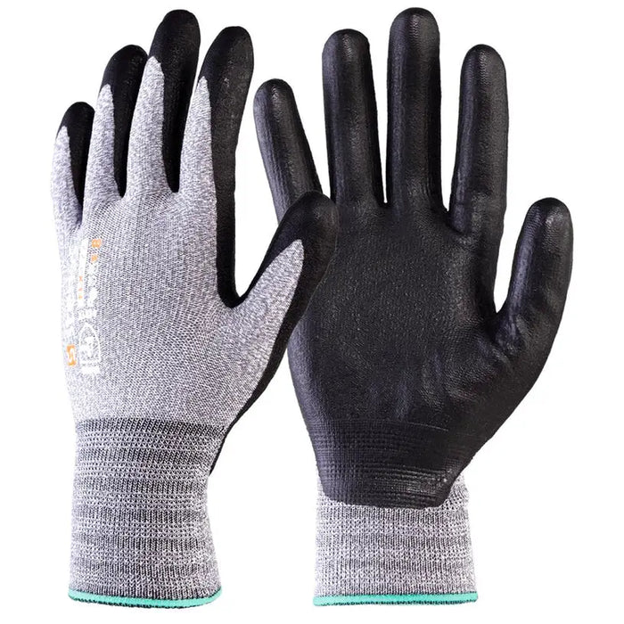 GLOVES SIZE 8 STENSO NITRIUM GRAY - Ръкавици<<<Работно облекло<<<Инструменти и железария<<<Praktiker