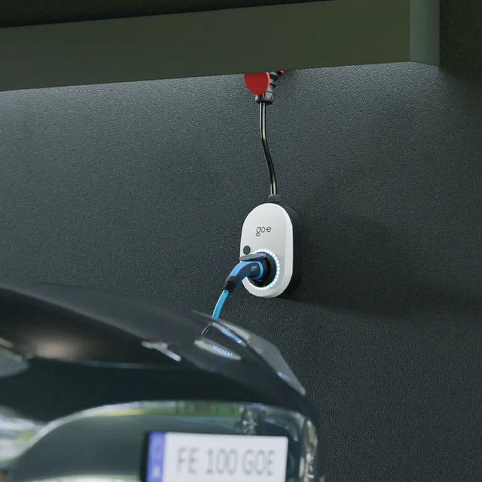 MOBILE CAR CHARGING STATION 22KW WITH TYPE2 GO-E GEMINI FLEX CONTACT