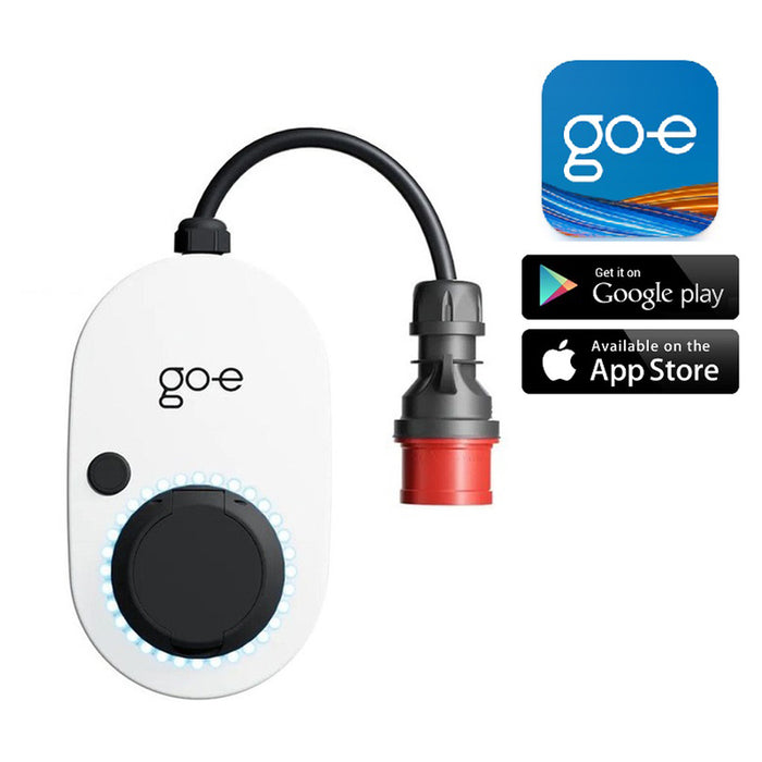 MOBILE CAR CHARGING STATION 22KW WITH TYPE2 GO-E GEMINI FLEX CONTACT