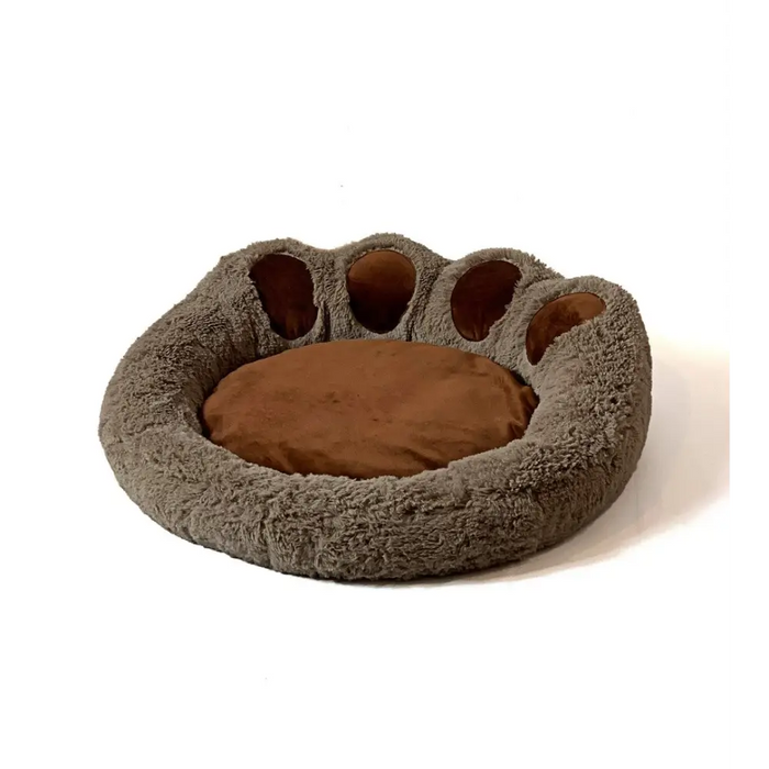 GO GIFT Dog and cat bed L - brown - 55x55 cm - To sleep (universal)DLZ-DSU<<<For petsDLZ<<<ActionPL