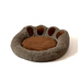 GO GIFT Dog and cat bed L - brown - 55x55 cm - To sleep (universal)DLZ-DSU<<<For petsDLZ<<<ActionPL