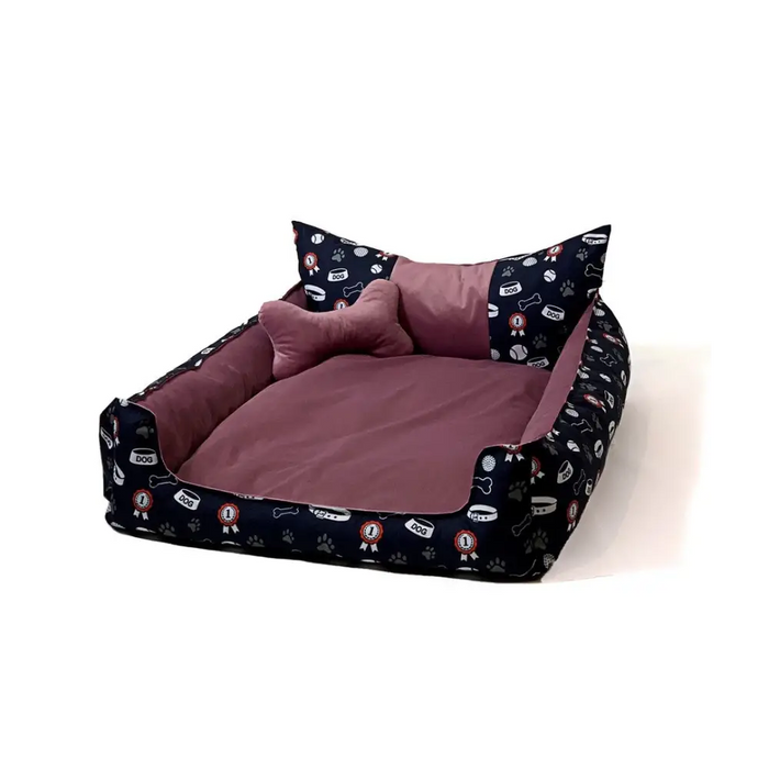 GO GIFT Dog and cat bed L - pink - 90x75x16 cm - To sleep (universal)DLZ-DSU<<<For petsDLZ<<<ActionPL