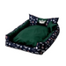 GO GIFT Dog and cat bed XL - green - 100x90x18 cm - To sleep (universal)DLZ-DSU<<<For petsDLZ<<<ActionPL