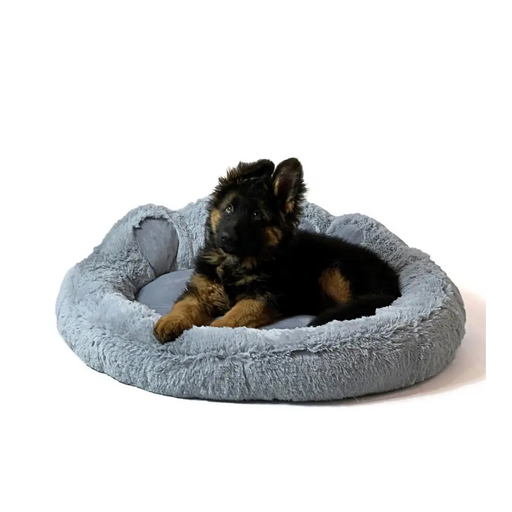 GO GIFT Dog and cat bed XL - grey - 75x75 cm - To sleep (universal)DLZ-DSU<<<For petsDLZ<<<ActionPL
