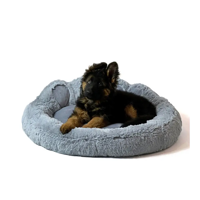 GO GIFT Dog and cat bed XL - grey - 75x75 cm - To sleep (universal)DLZ-DSU<<<For petsDLZ<<<ActionPL