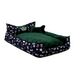 GO GIFT Dog and cat bed XXL - green - 110x90x18 cm - To sleep (universal)DLZ-DSU<<<For petsDLZ<<<ActionPL