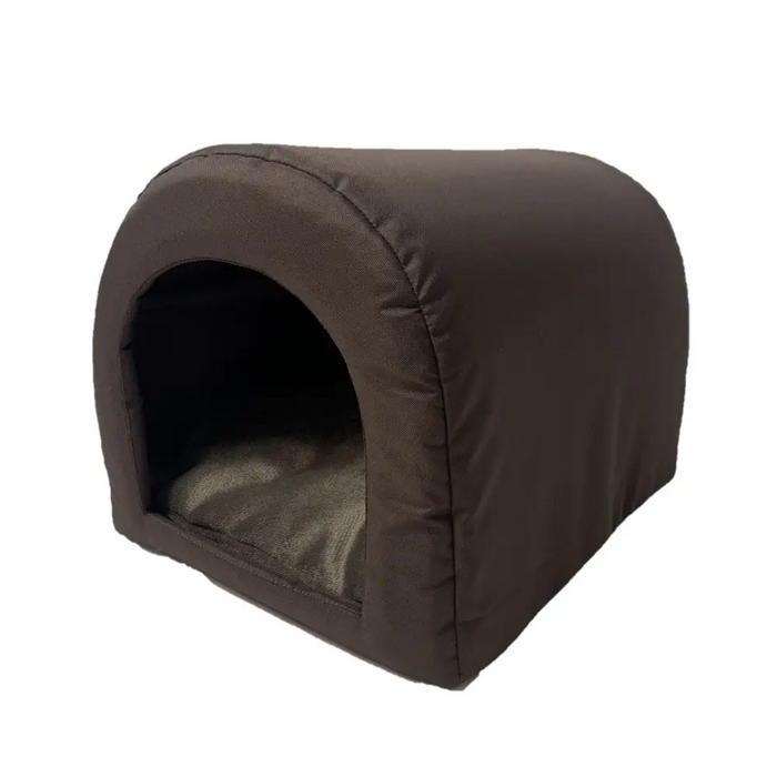 GO GIFT Dog and cat cave bed - brown - 40 x 33 x 29 cm - To sleepDLK-LEG<<<For the catDLK<<<ActionPL