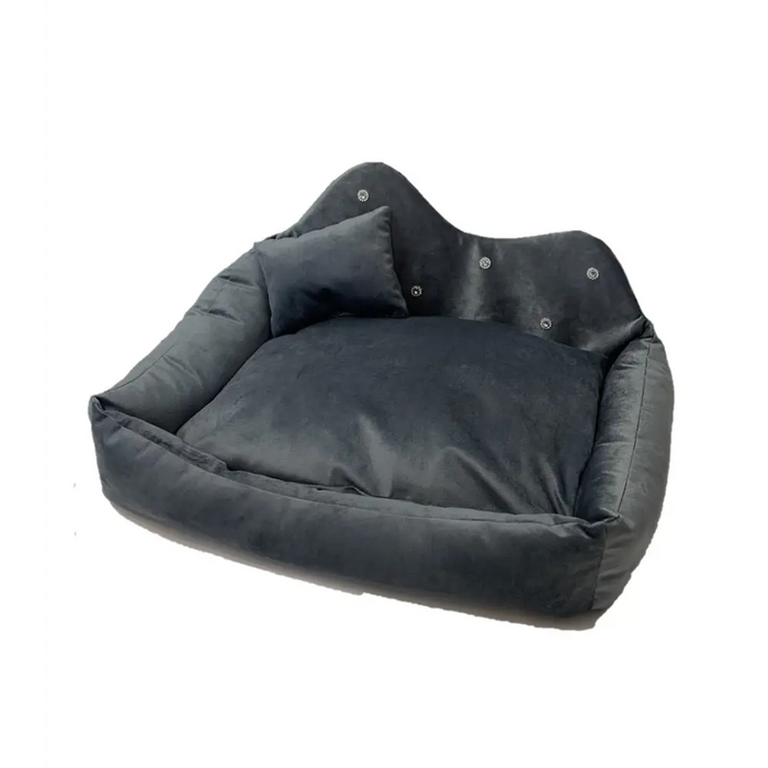 GO GIFT Prince grey XL - pet bed - 60 x 45 x 10 cm - To sleep (universal)DLZ-DSU<<<For petsDLZ<<<ActionPL