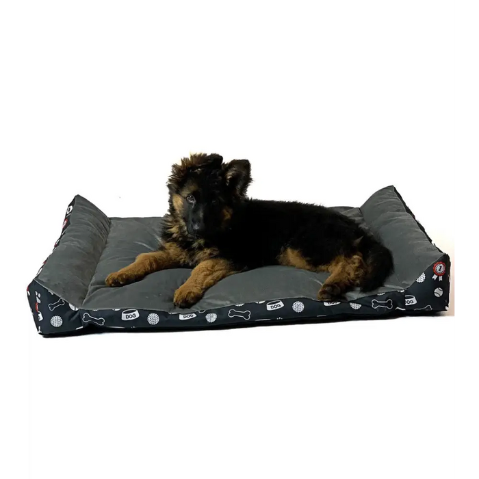 GO GIFT Rex graphite L - pet bed - 93 x 61 x 8 cm - To sleep (universal)DLZ-DSU<<<For petsDLZ<<<ActionPL