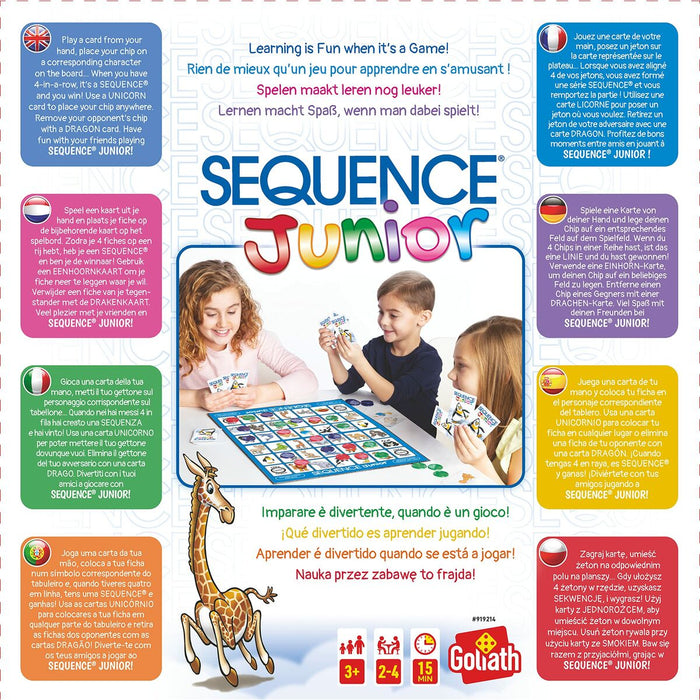 Board game Goliath Sequence Junior 27 x 6 x 27 cm