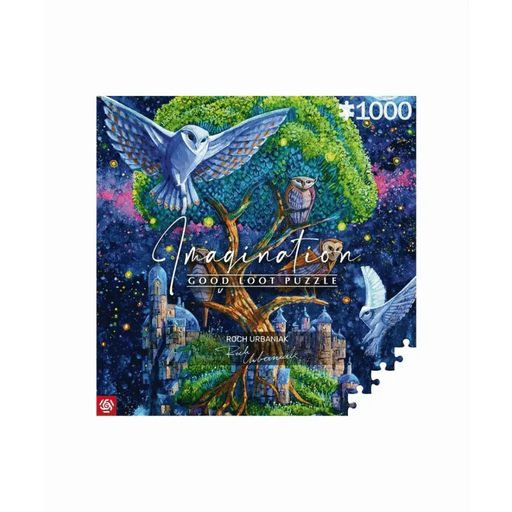 Good Loot Imagination Puzzle: Roch Urbaniak Owl Island (1000 elements) - TraditionalPUZ-TRA<<<(Games and Toys)