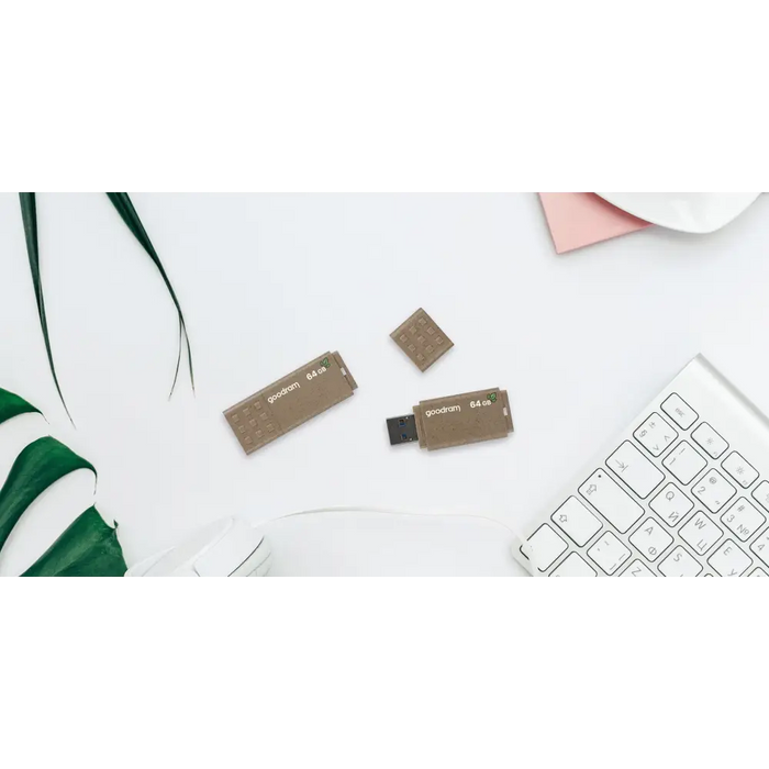 GOODRAM FLASHDRIVE 64 GB ECO FRIENDLY USB 3.0 RE - FlashDrivesPAM-FLD<<<Memory devicesPAM<<<ActionPL
