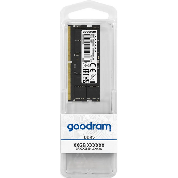 Goodram GR4800S564L40S/16G memory module 16 GB 1 x 16 GB DDR5 - SO-DIMMPAM-SOO<<<Memory devicesPAM<<<ActionPL