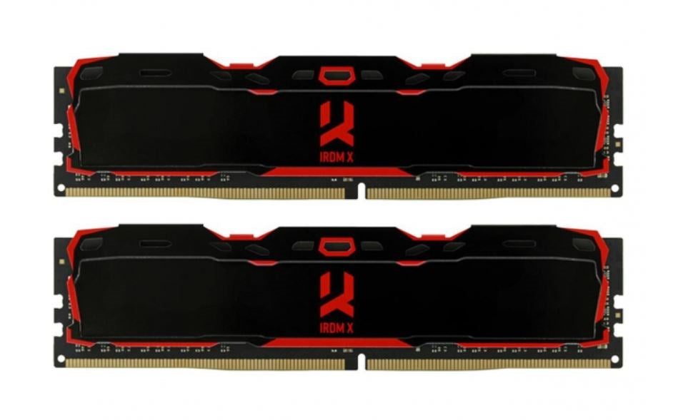 GOODRAM IRDM X 16GB (2x8GB) 3200MHz CL16 - IR-X3200D464L16SA/16GDC Black - DIMM (DDR IV)PAM-DR4<<<Memory