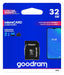 Goodram Microcard 32 GB micro SD HC UHS-I class 10 memory card SD adapter (M1AA-0320R12) - Memory cards<<<Photo