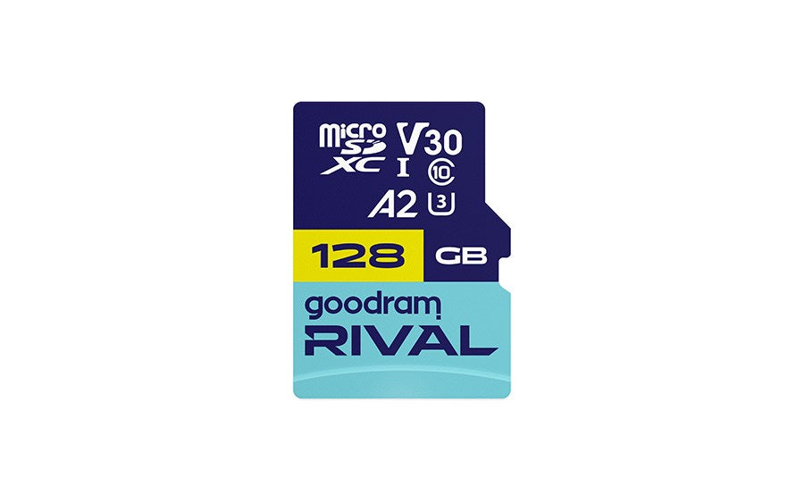 GOODRAM RIVAL M2AA 128 GB MicroSDXC V30 A2 UHS-I U3 + adapter (GGSM2AA-1280R12)