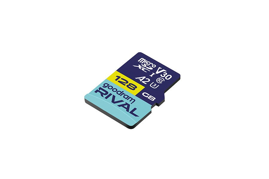 GOODRAM RIVAL M2AA 128 GB MicroSDXC V30 A2 UHS-I U3 + adapter (GGSM2AA-1280R12)