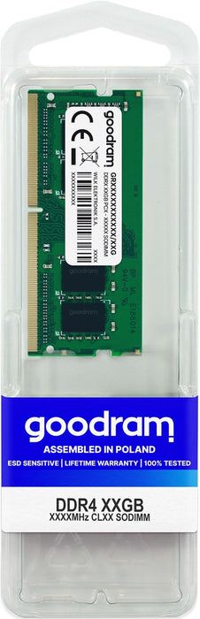 Goodram GR3200S464L22/32G memory module 32 GB 1 x 32 GB DDR4 3200 MHz